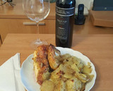 Foto del paso 6 de la receta: Pollo al horno con vino blanco