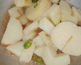 A picture of step 2 of Aloo falihari.