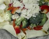 Foto del paso 4 de la receta Pastel de verduras y queso