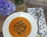 Foto del paso 6 de la receta: Crema de calabaza con semillas