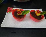 A picture of step 4 of Steamed rice tart.