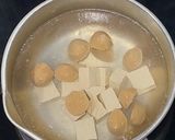 Foto langkah ke 2 dari resep Sop Oyong Bakso Tahu.