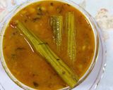 A picture of step 2 of Drumstick with chana dal.