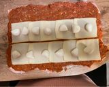 Sajtos-baconos egybefasírt recept fázis 3 fotója