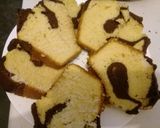 A picture of step 8 of Buttercake with vanilla & chocolate.