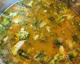 A picture of step 4 of My creamy broccoli cheese soup.