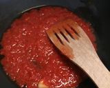 A picture of step 1 of Tortellini in tomato sauce.