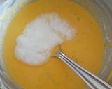 A picture of step 2 of Khaman dhokla.