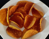 A picture of step 3 of Taco shell.