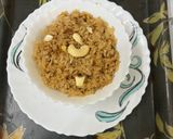 A picture of step 8 of Coconut Rice with Jaggery.