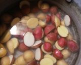 A picture of step 1 of Potatoes, Apple and Bacon.