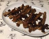 Une image de l'étape 9 de Côtes de chevreau façon travers au chorizo.