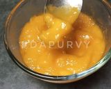 Foto langkah ke 3 dari resep CREAMY MILK MANGO 2 in1 tanpa susu evaporasi.