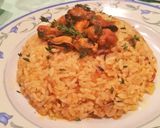 Foto del paso 7 de la receta Arroz con mejillones en salsa de vieiras