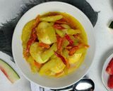Foto langkah ke 5 dari resep Telor Masak Acar Kuning Kulit Semangka🍉.