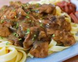 Une image de l'étape 5 de Sauce forestière au Cook Expert.