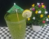 A picture of step 6 of Mint Margarita.