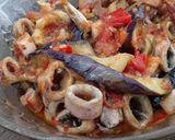 Foto langkah ke 5 dari resep Sambal Terong Asin Cumi.
