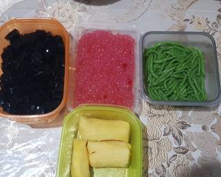Es Campur (Cincau, Cendol, Tape n Biji Mutiara) - Step 3