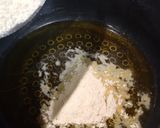 A picture of step 3 of Besan ke Ladoo.