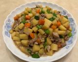 豬絞肉甜麵醬炒馬鈴薯的食譜步驟7照片