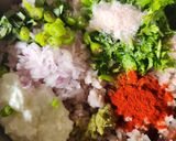 A picture of step 2 of Red Poha Vada - Red Aval Vadai.