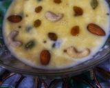 A picture of step 7 of Paneer kheer.