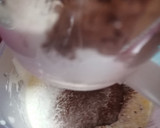 Foto del paso 3 de la receta: Bizcocho de chocolate con melocotón en almíbar