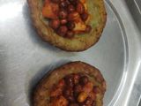 Potato katori chaat