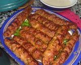A picture of step 9 of Chicken Kofta (Chicken Kebab) 🤤😍❤️.