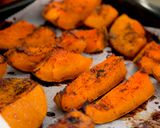 Sütőtök krémleves (tejmentes, laktózmentes, vegetáriánus) recept fázis 1 fotója