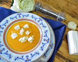 Foto del paso 2 de la receta: Crema de zanahoria y jengibre con queso de cabra