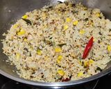 A picture of step 10 of Corn daliya upma.