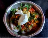 A picture of step 2 of Prawns Dum Biriyani.