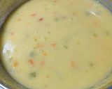 A picture of step 4 of Sweet Corn Soup.