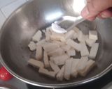 A picture of step 4 of Paneer Jalfrezi with Aloo Kulcha.