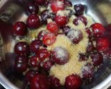 A picture of step 1 of Bread Rabdi Cherry flavor.
