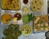 Khichu, makai upma, sprouts moong pancakes, chiwda, ruity toast recipe step 27 photo