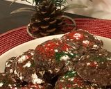 Karácsonyi csokis keksz (Chocolate crinkle cookies) recept fázis 8 fotója