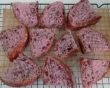 Foto langkah ke 27 dari resep Purple Sweet Potato Tri-Colour Quinoa Sourdough Bread (Oven Tangkring).