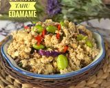 Foto langkah ke 4 dari resep Tumis Tahu Edamame (Vegan).