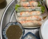 A picture of step 7 of Vietnamese Fresh Spring Rolls with Fermented Anchovy Dipping Sauce.