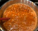A picture of step 7 of Jambalaya.