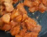 A picture of step 3 of Butter Chicken.