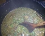 A picture of step 4 of Potatoes in Peas Gravy.