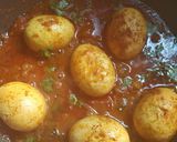 A picture of step 10 of Dhaba Style Egg Masala.