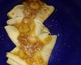 Foto del paso 4 de la receta: Panqueque relleno con plátanos