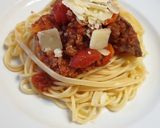 Une image de l'étape 5 de Spaghetti à la bolognaise.