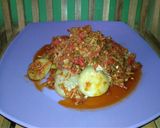 Foto langkah ke 7 dari resep Sambalado jengkol oncah ikan teri, ikan patin.