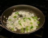 A picture of step 1 of Potatoes Bravas.